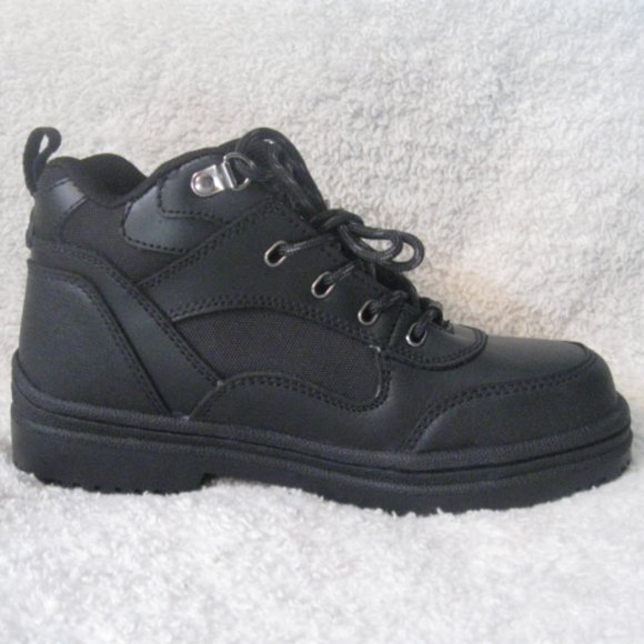 SFC Pro Professional Grade Black Steel Toe Workboots - Picture 6 of 12